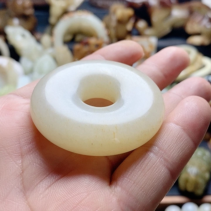 【闪购商品】和田玉未镶嵌把件用****6