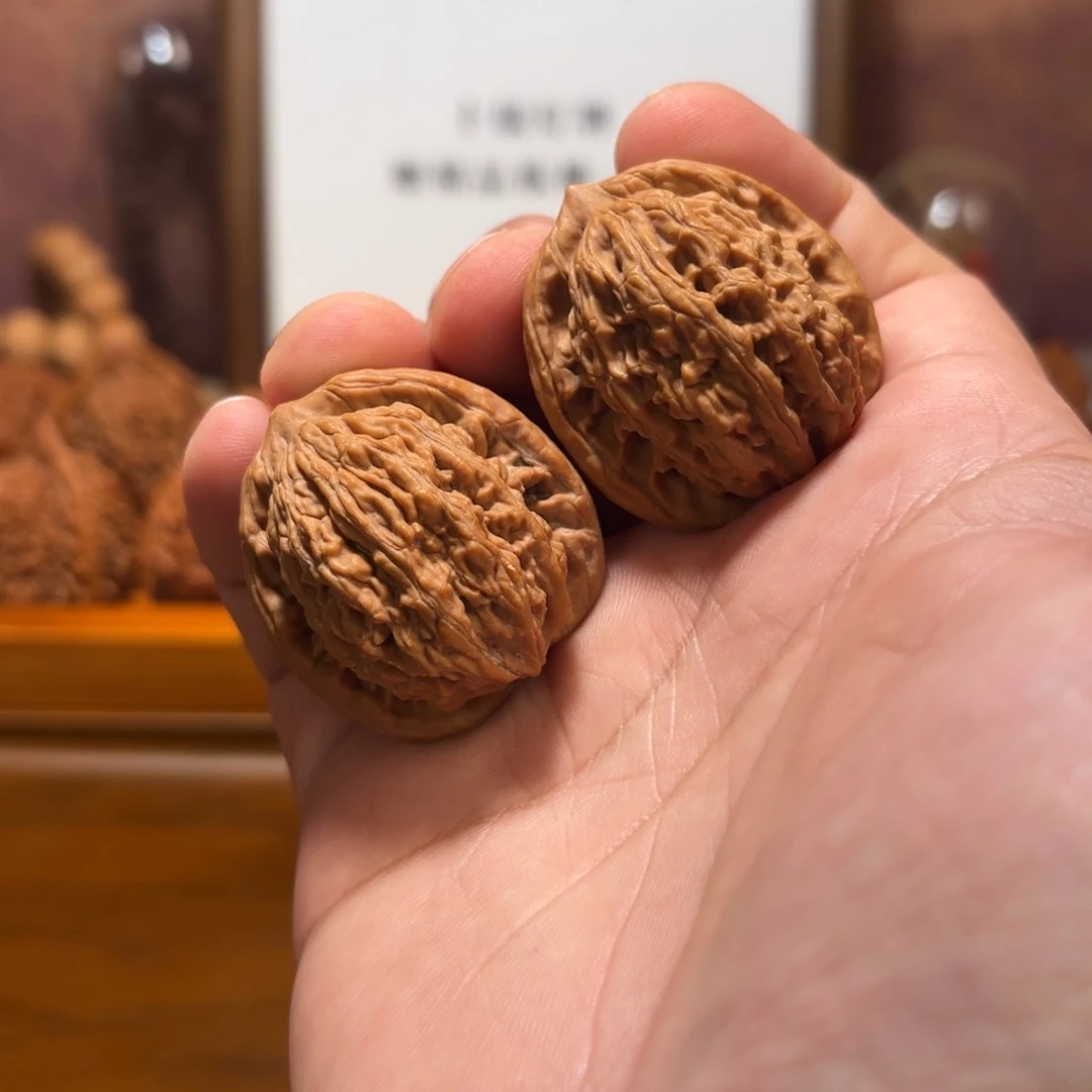 文玩核桃吊坠房山虎头Q5320