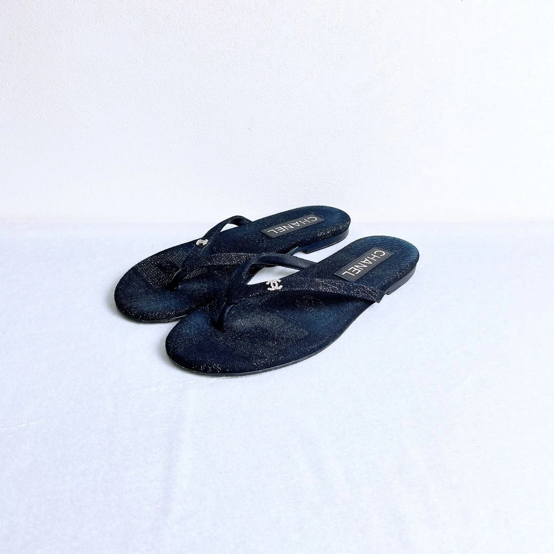 95新/Chanel/香奈儿/拖鞋/38.5码/Bk481