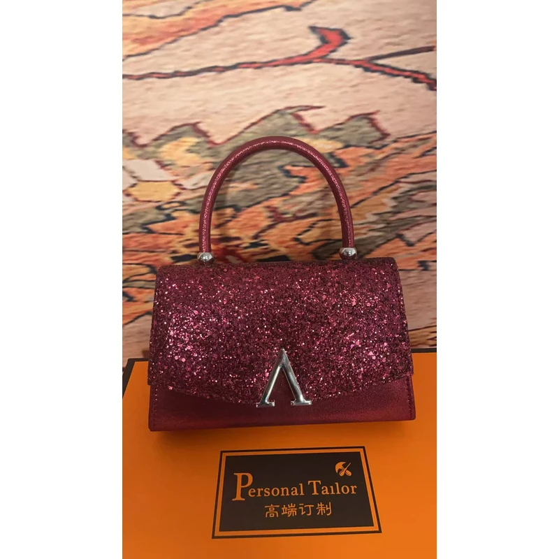 【点关注才可以拍】2025新款轻奢法式单肩斜挎手提晚宴包