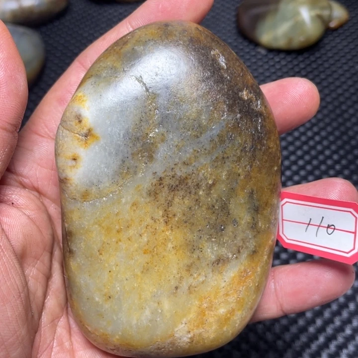 和田玉未镶嵌挂件110