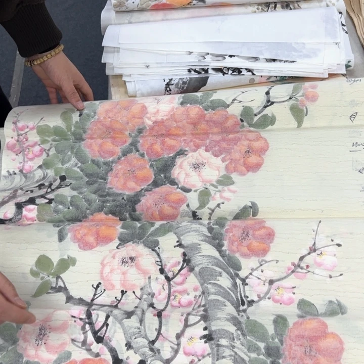 国画纯手绘作品欣赏图