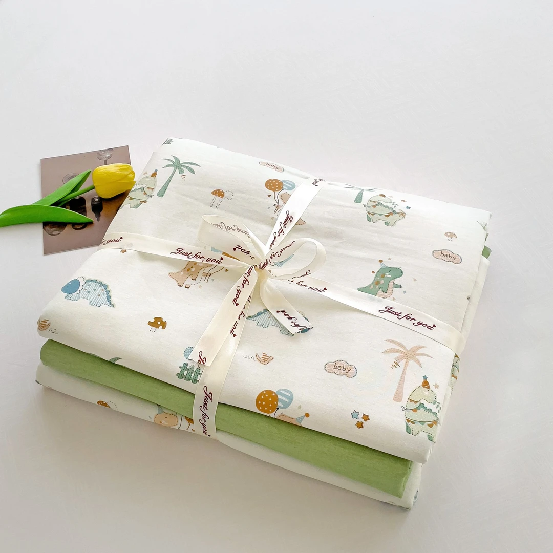 美玲  轻氧系列全棉印花四件套男孩女孩可爱款床品