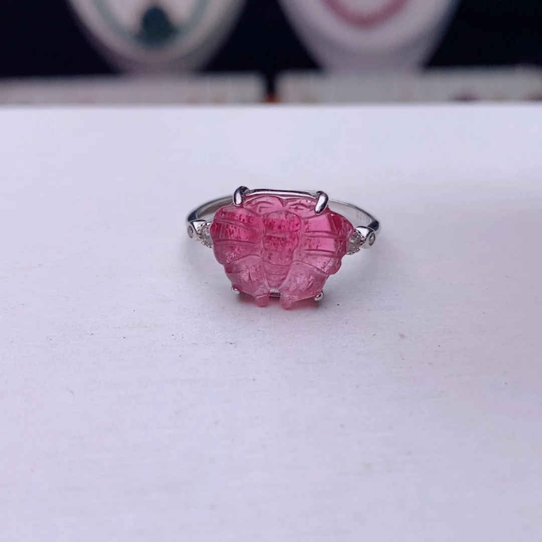 未镶嵌戒指碧玺碧玺A戒指