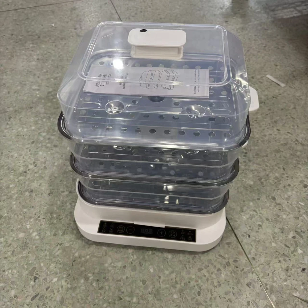 电蒸锅家用三层蒸笼多功能蒸煮炖一体锅电蒸箱早餐机