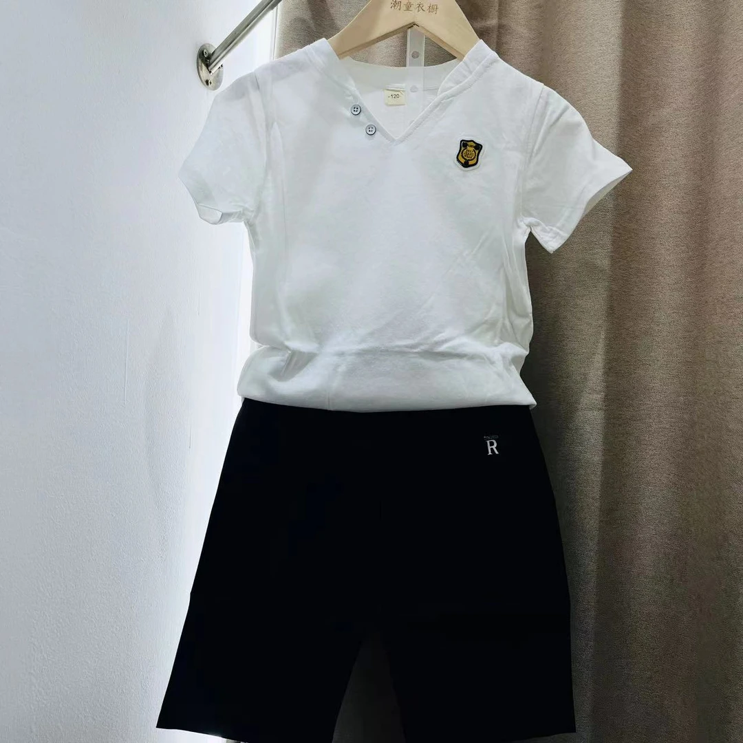 男童短袖套装夏装童装儿童男宝中大童