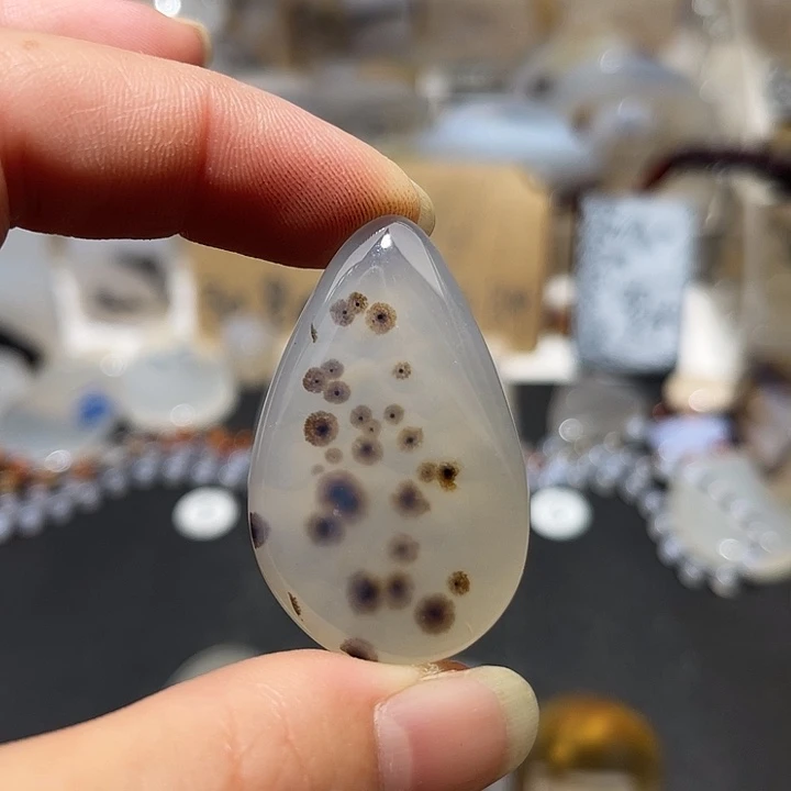 玛瑙/玉髓未镶嵌吊坠(不含链)