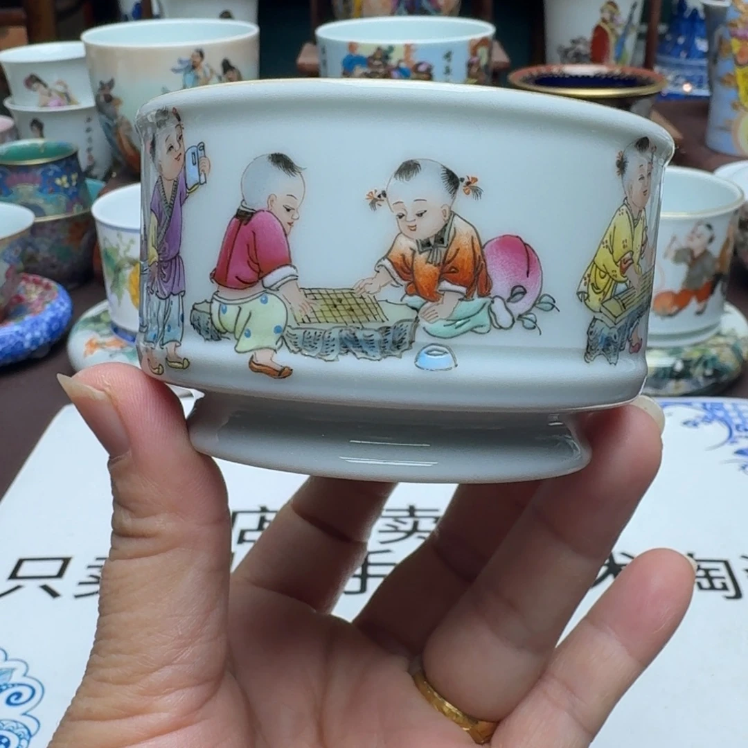 景德镇手工手绘展示