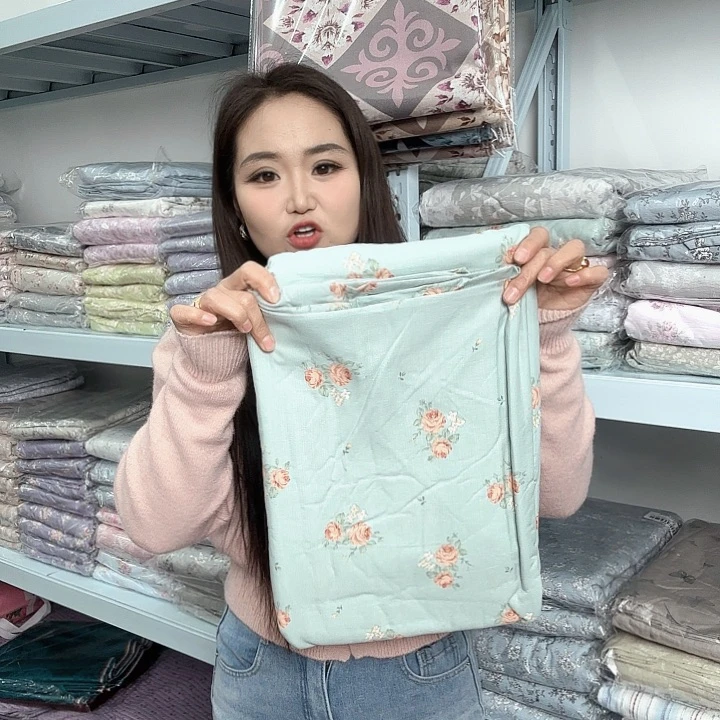 棉棉好看的双人被套