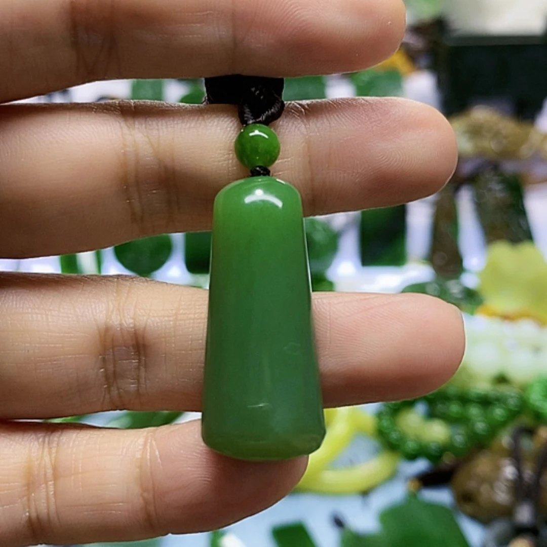 【闪购商品】未镶嵌和田玉（碧玉）挂件