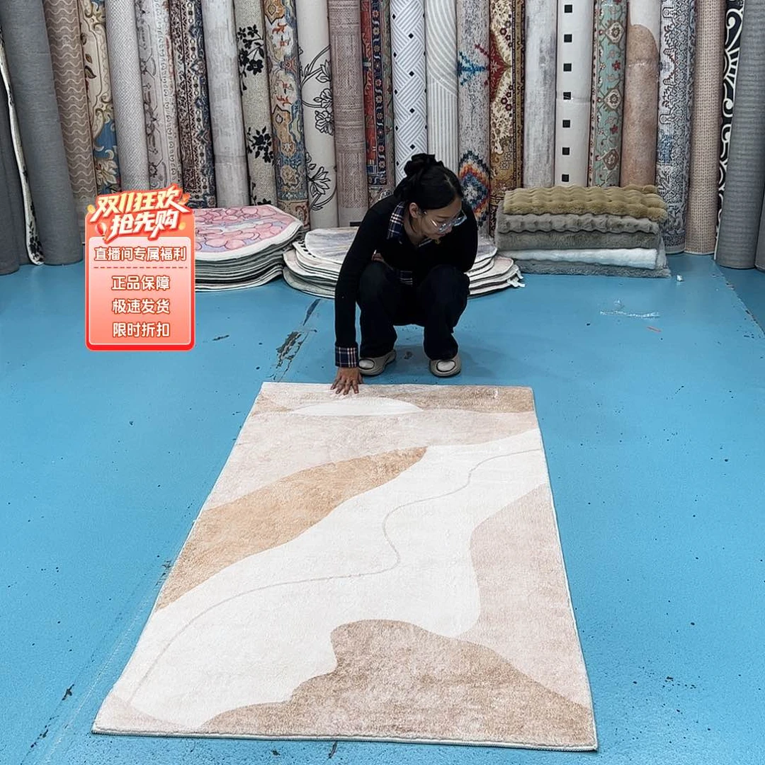 混纺180×260误差±1-3cm巨厚棉布底仿羊绒微瑕特价