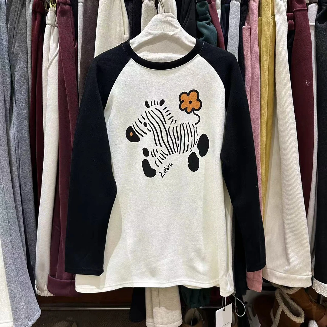 自留款GOOD#8805 日系磨毛插肩袖T恤 FL12-24