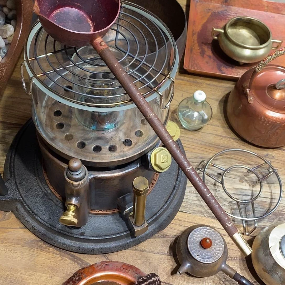 任和堂纯紫铜撑杆勺80毫升