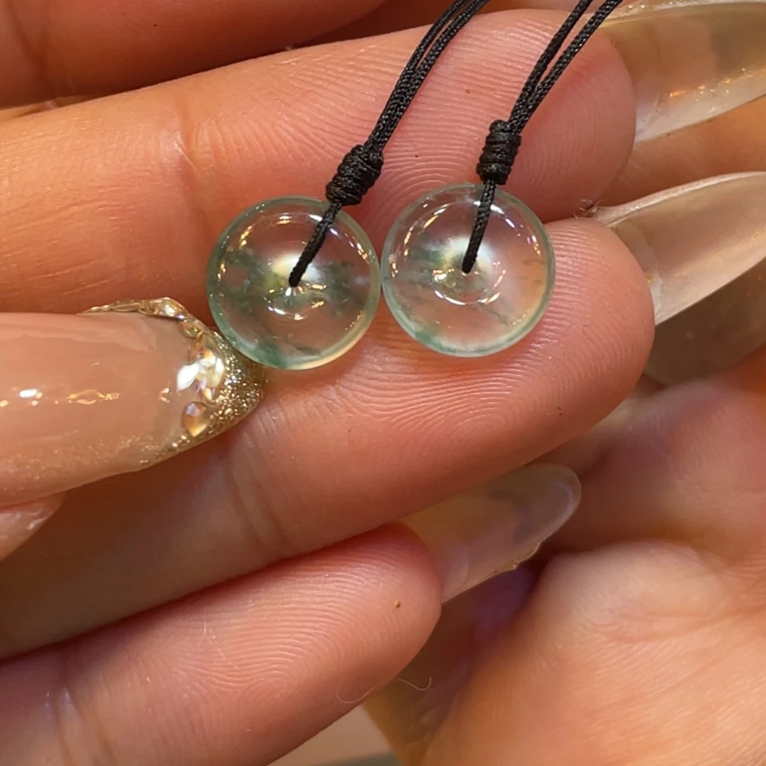 颈饰未镶嵌翡翠扣子