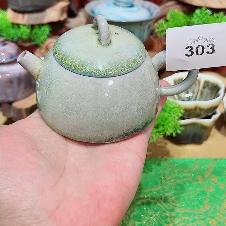 沁庐柴窑古法柴烧全手工茶具