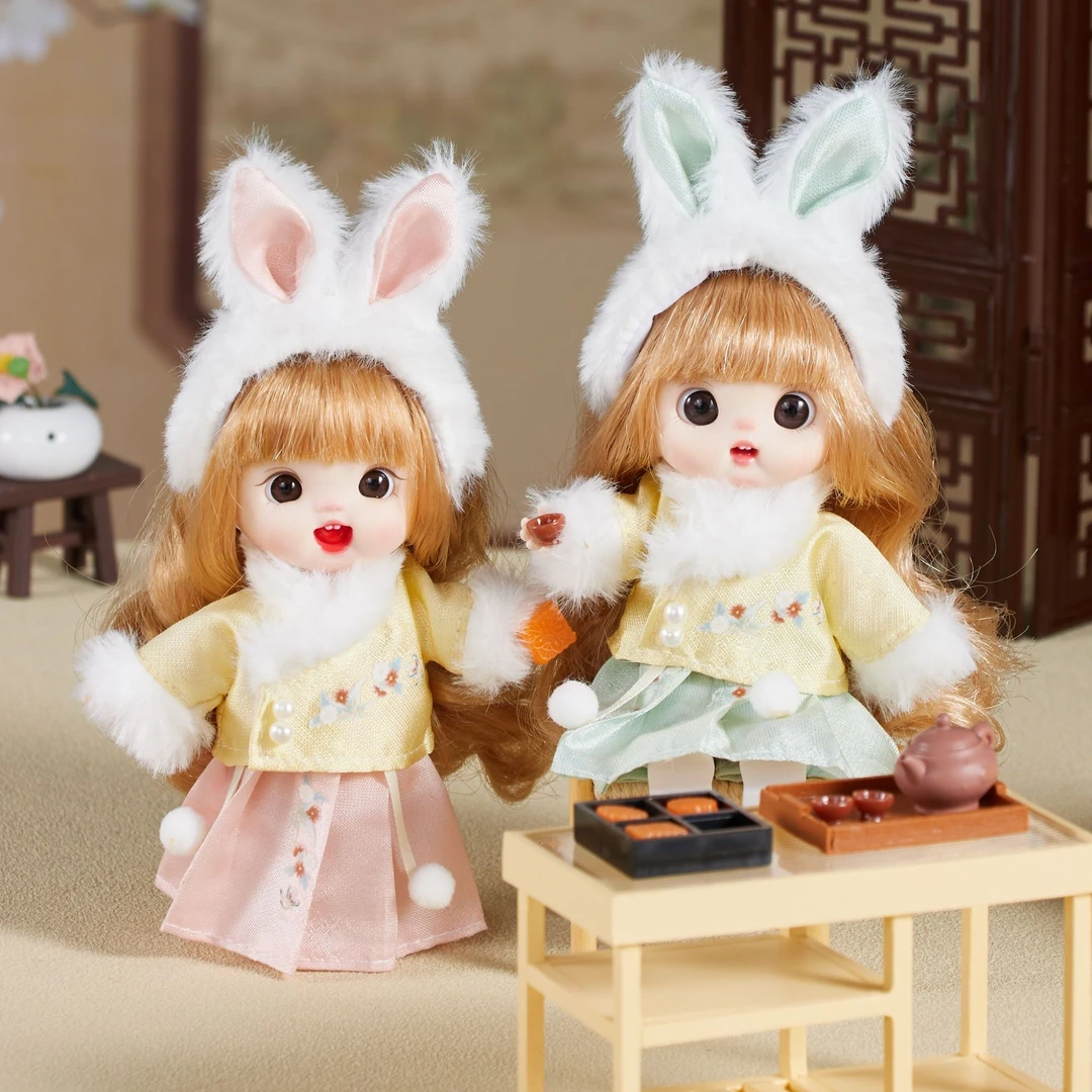 【中秋月兔cp】正版ip系列娃娃（娃以啵啵间为准）-盒心柯基