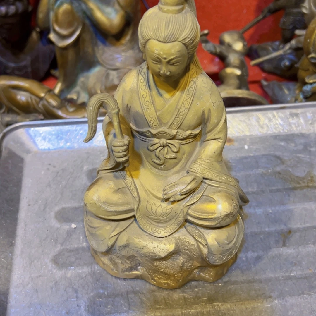 容***华黄铜摆件工艺品黄铜