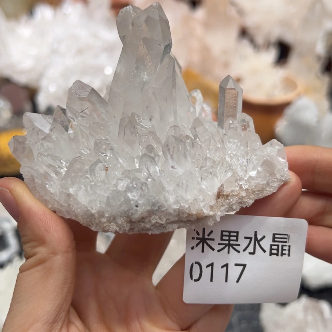 珠宝半成品水晶未镶嵌