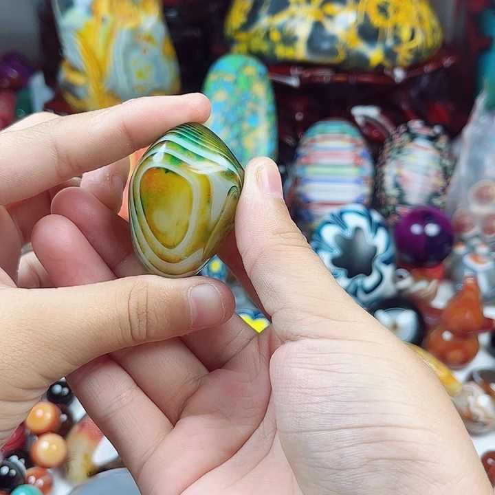 未镶嵌耳饰玛瑙/玉髓