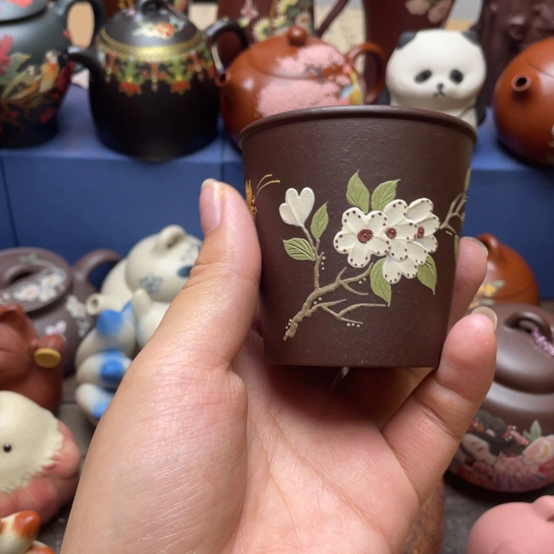 茶杯紫砂紫砂主人杯100cc