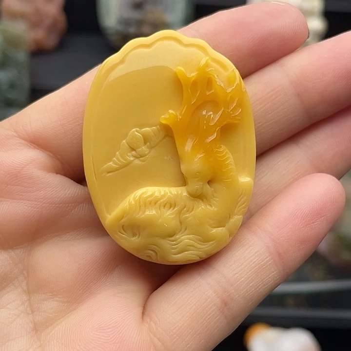 未镶嵌吊坠石英质玉