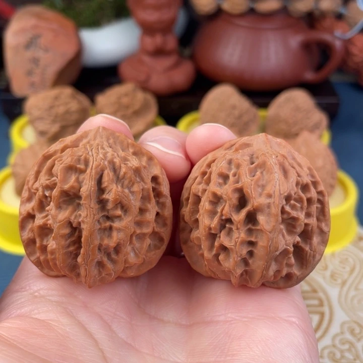 吊坠文玩核桃苹果园39