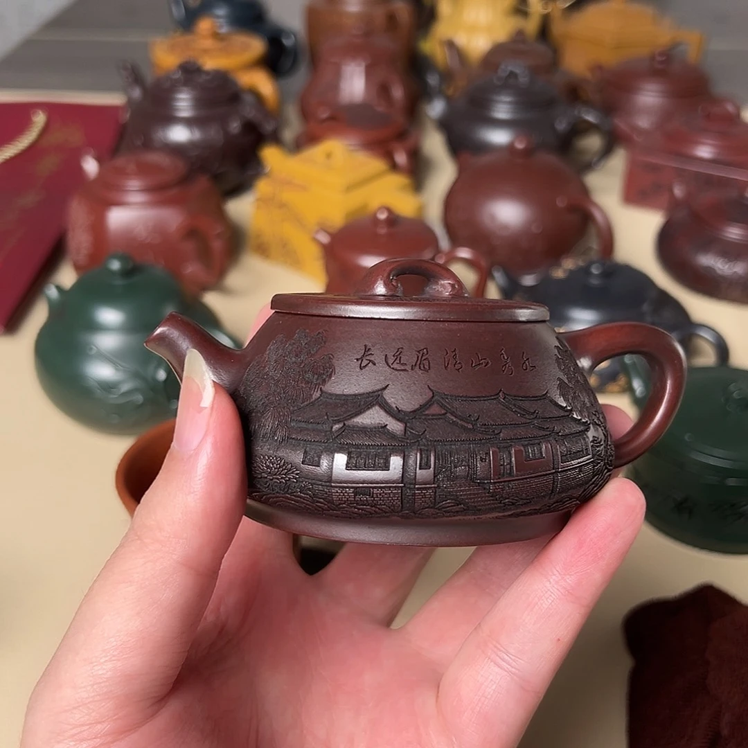 紫砂茶壶宜兴紫砂壶38