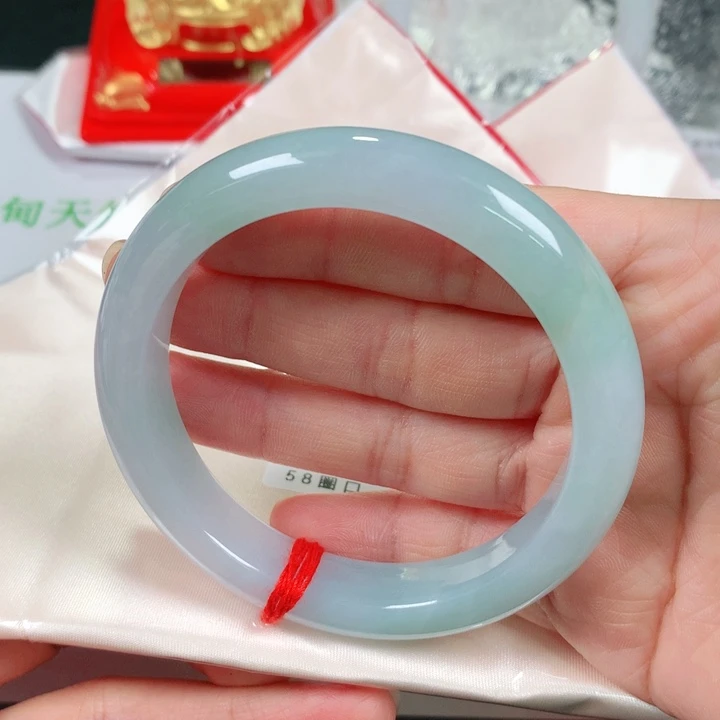 翡翠手镯未镶嵌ℳ***   正圈58+