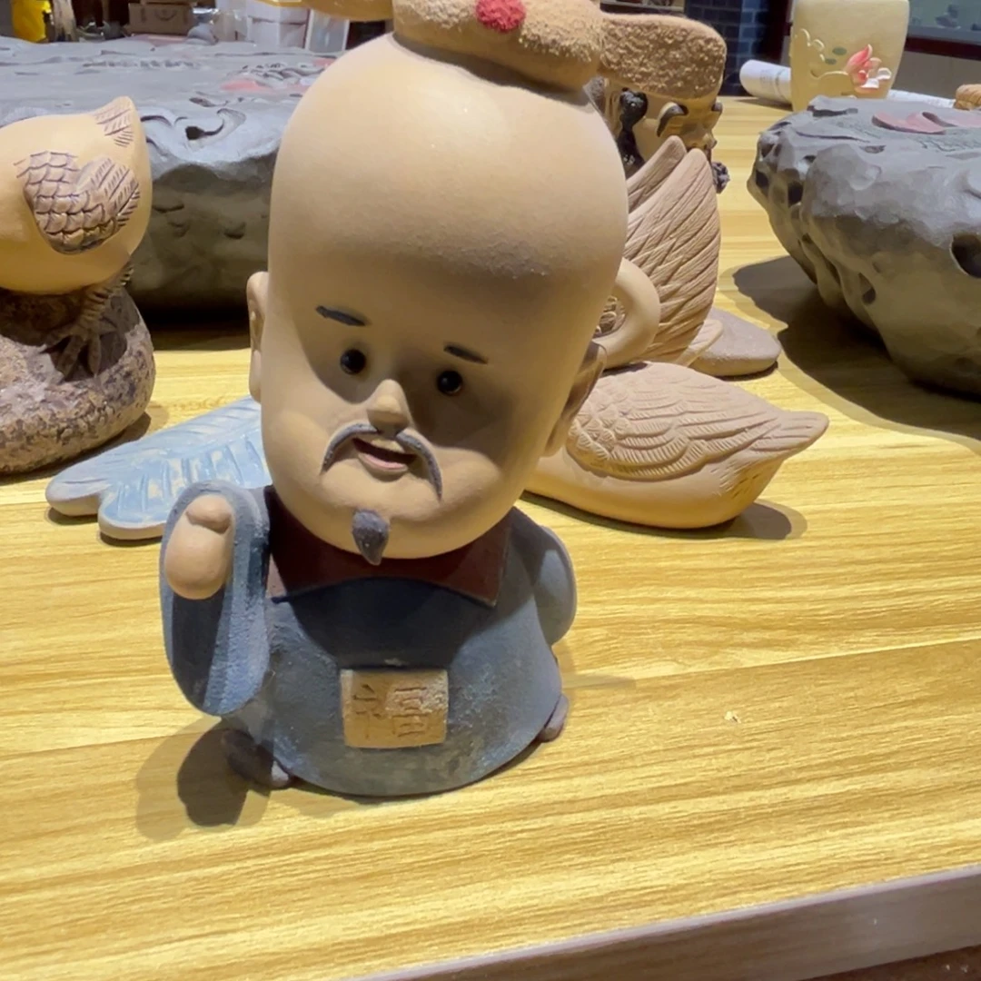 大***海茶宠紫砂福星茶宠！