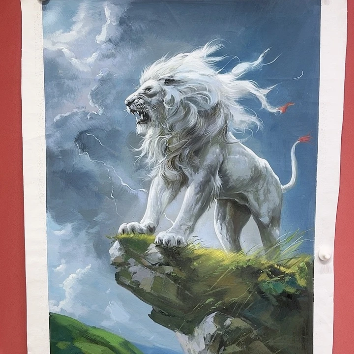 油画刘文桂老师油画朵