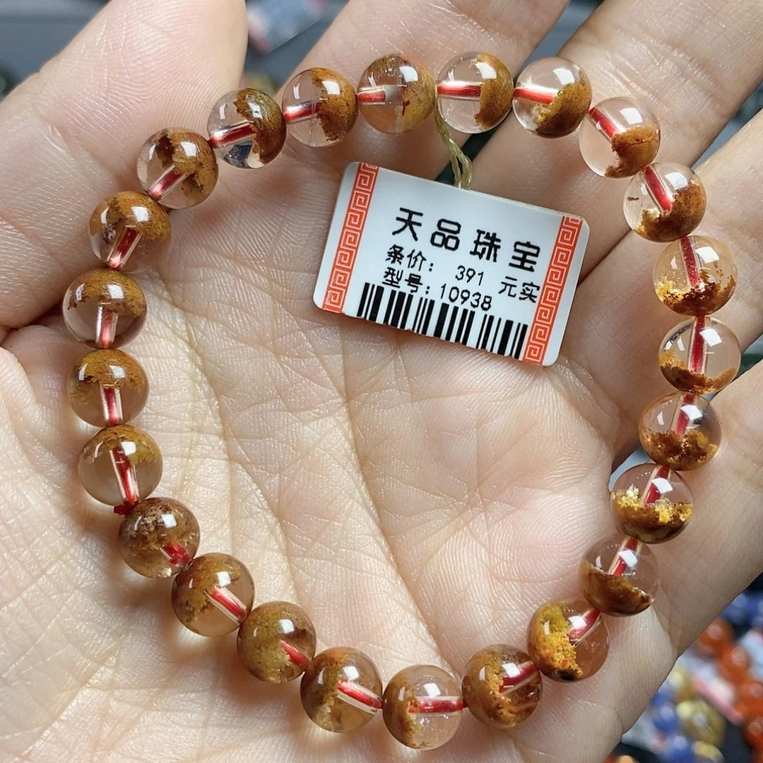 水晶手链未镶嵌黄金幽灵10938