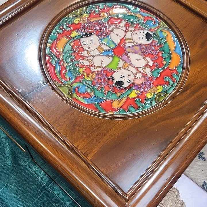 瓷板画?****?瓷板画艺术作品