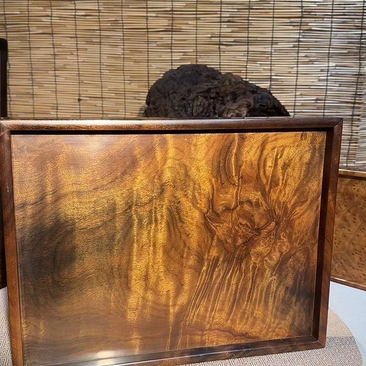 用***2金丝楠金丝楠木文盘