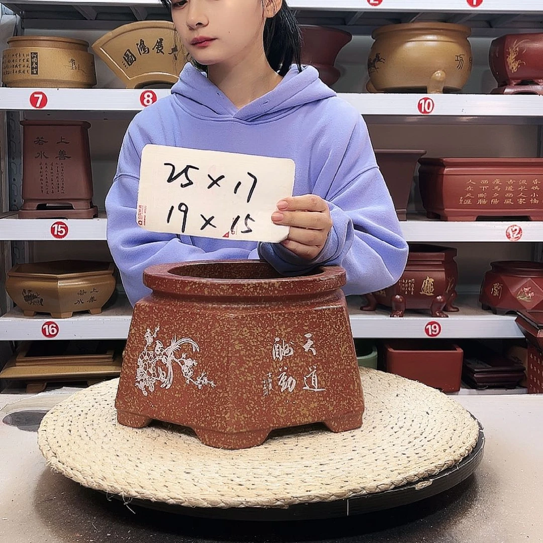 花盆紫砂紫砂花盆