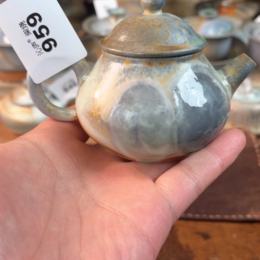 【闪购商品】叶***候沁庐柴窑古法柴烧手工茶器