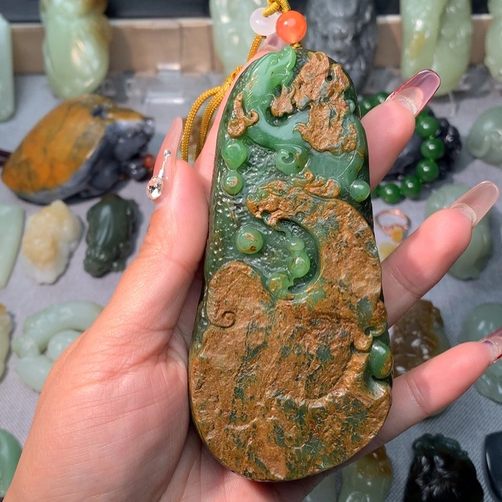 和田玉挂件未镶嵌