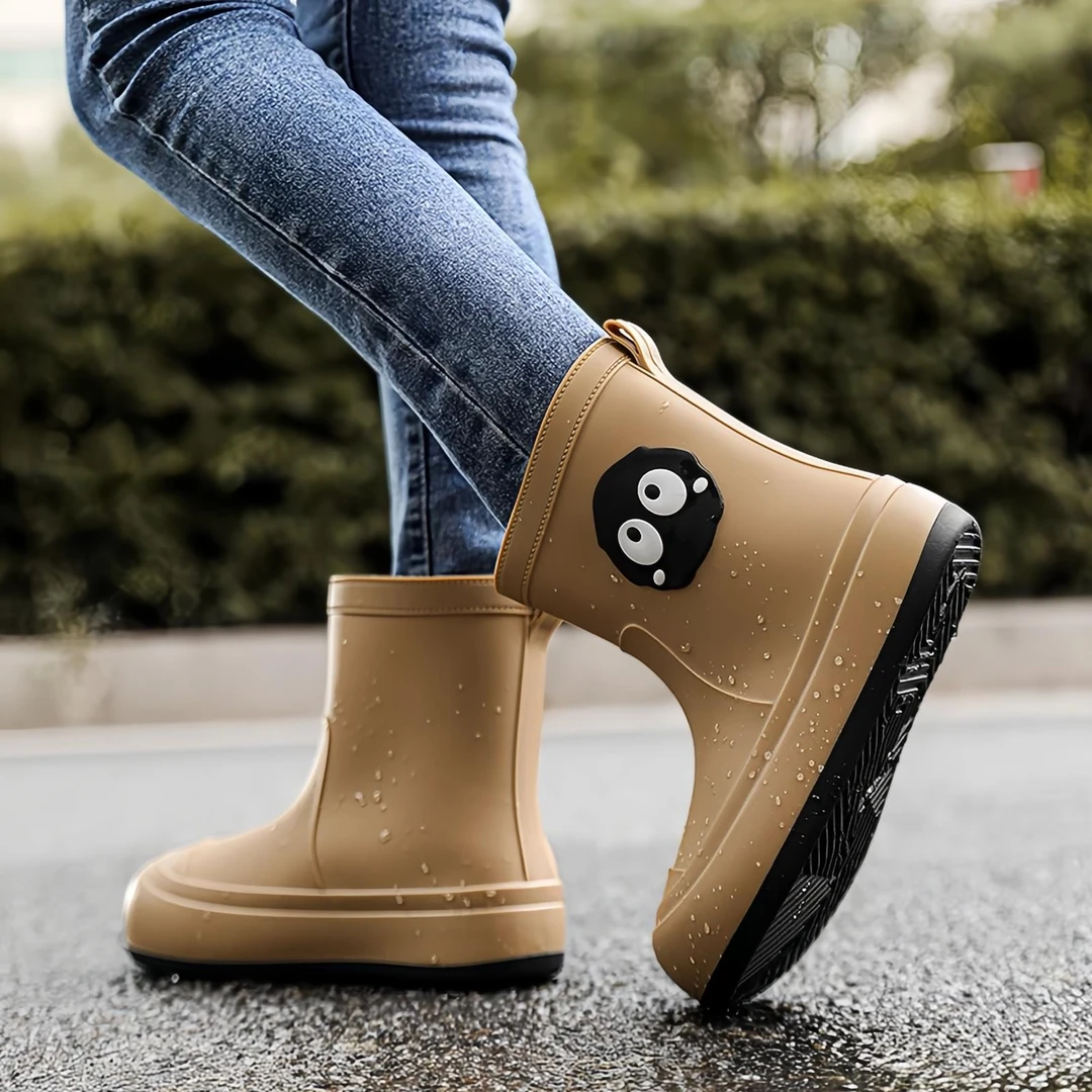 FAVMARTHA.雨鞋女款2025新款成人水鞋防水防滑中筒雨靴外穿耐磨