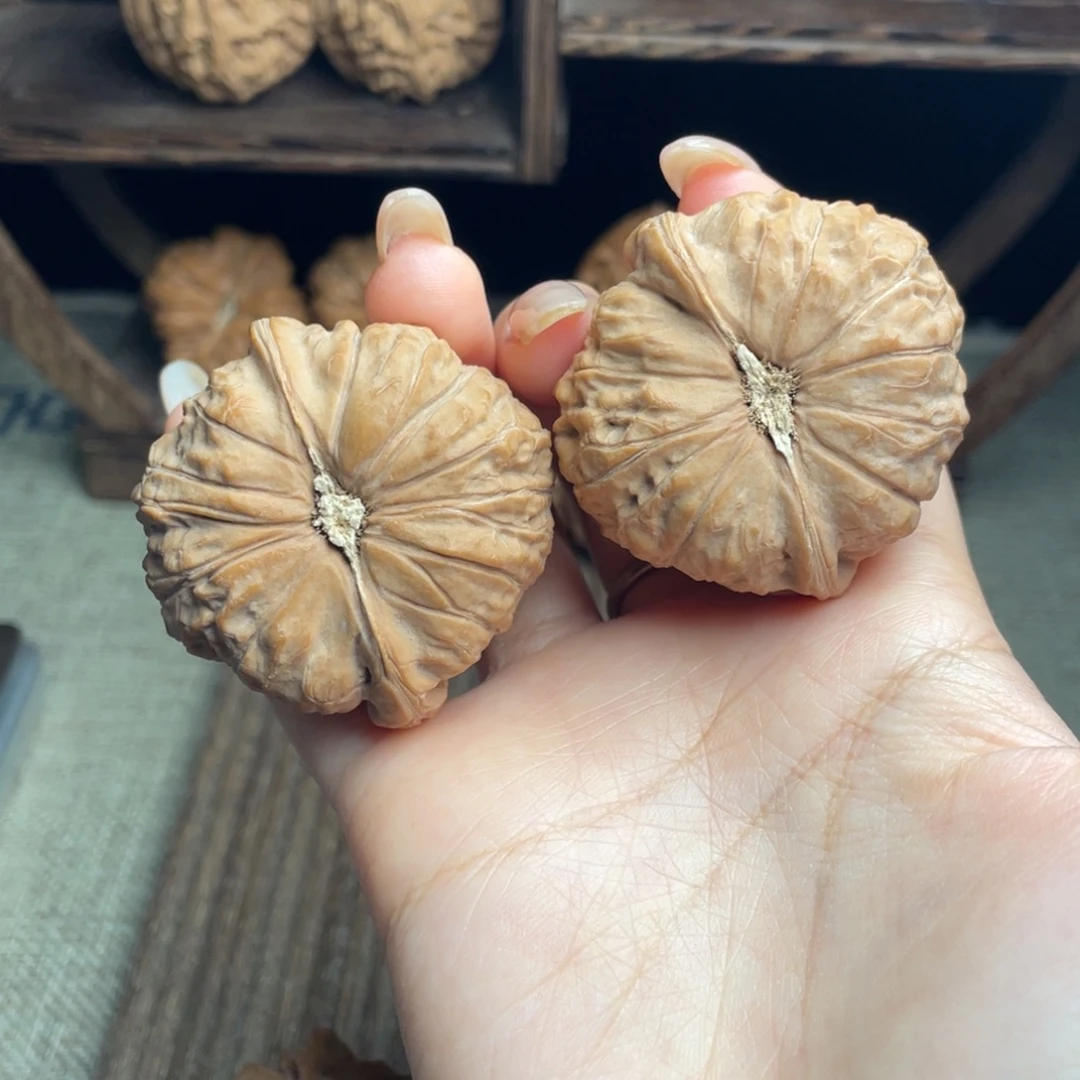 安***靓文玩核桃吊坠南瓜46