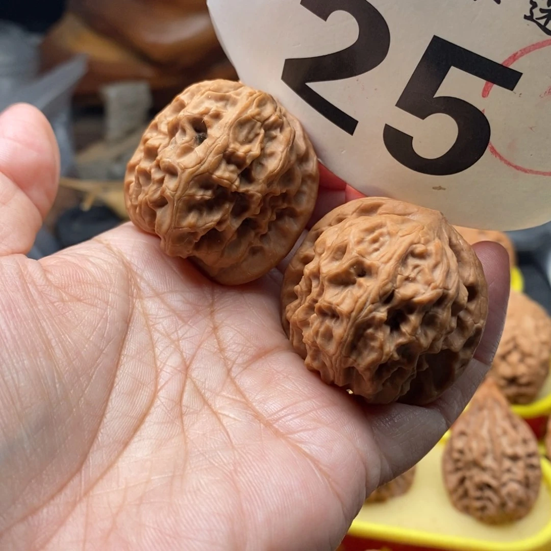 把件文玩核桃40全品野狼