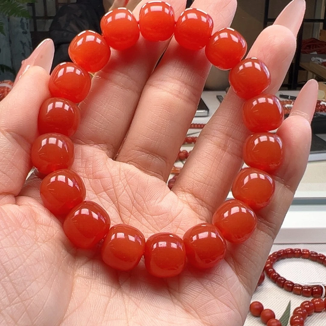 @***然未镶嵌手链南红玛瑙