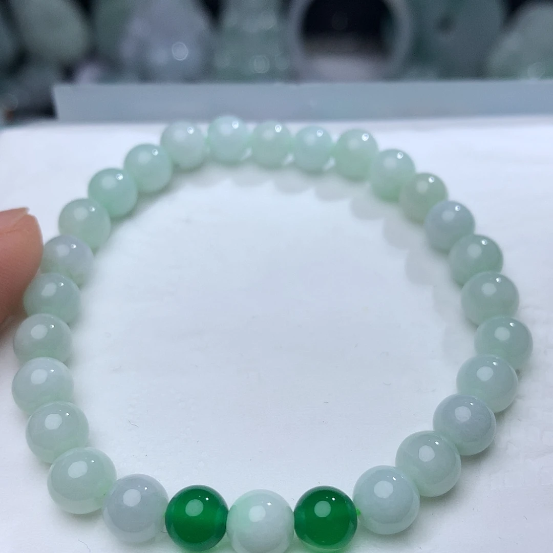 翡翠未镶嵌颈饰874