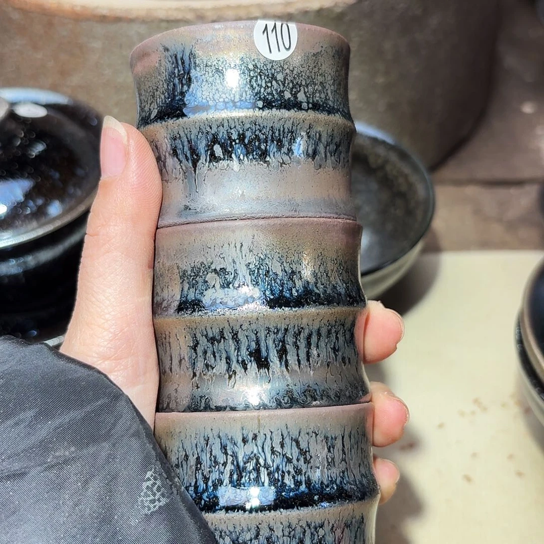 茶盏义兴龙窑柴烧建盏110