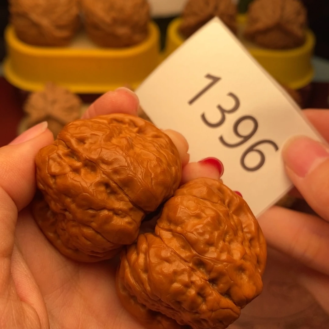 桃核把件蛤蟆头41……