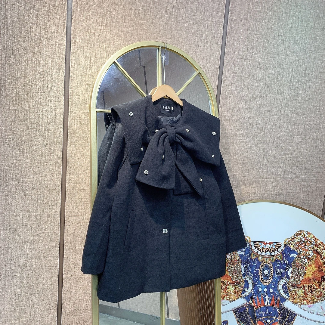 BP629孕妇黑色羽羽服100-130
