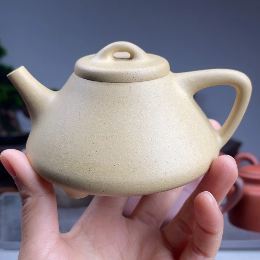 【闪购商品】紫砂茶壶妃**丶本山绿子冶石瓢容量180cc