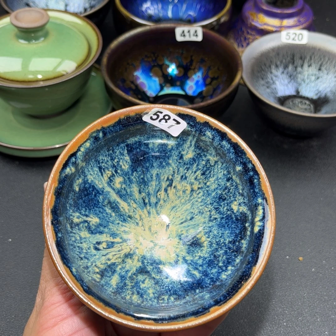 茶盏587 建盏单盏太好看了吧……