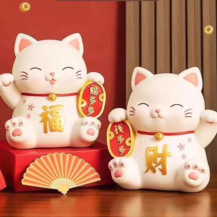 网红招财猫存钱罐2025年新款少儿男女孩可进可出大容量储蓄零钱罐