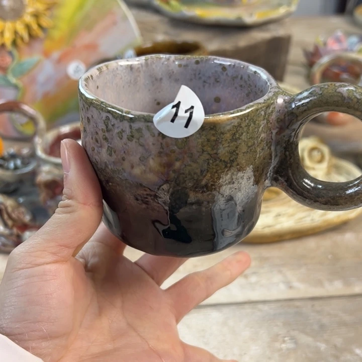 陶瓷懿树日式手捏餐具茶具