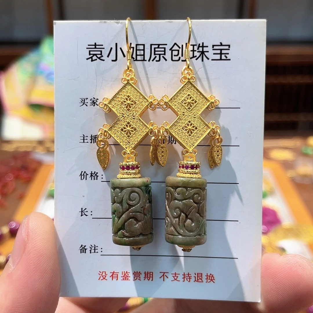 锦纶非金属耳坠耳坠