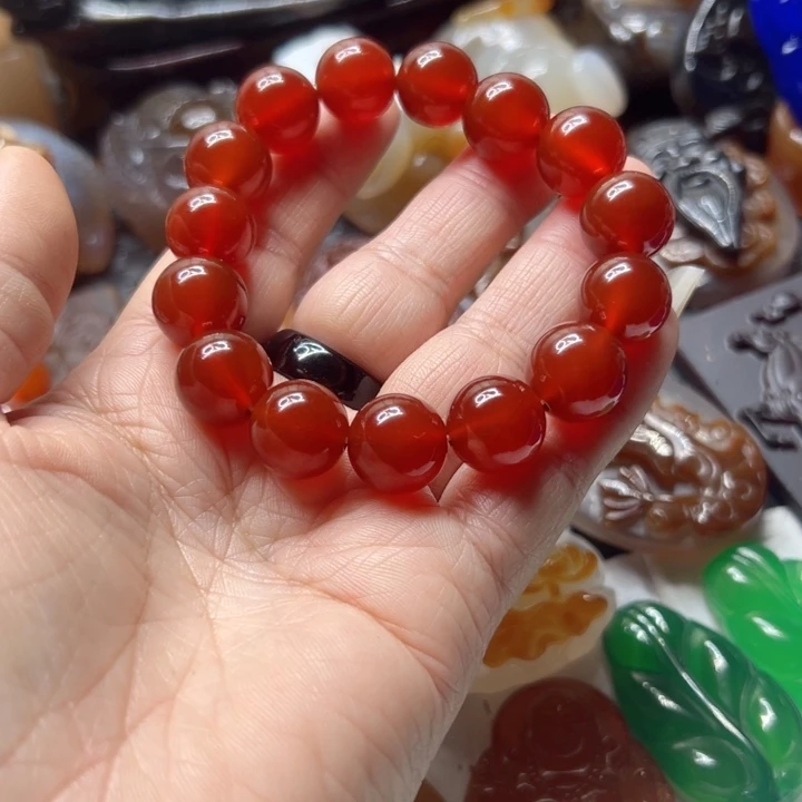 玛瑙/玉髓未镶嵌手链